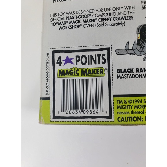 Vintage 1994 Creepy Crawlers Mold Pack Pink Ranger Kimberly Mighty Morphine! - Picture 4 of 7